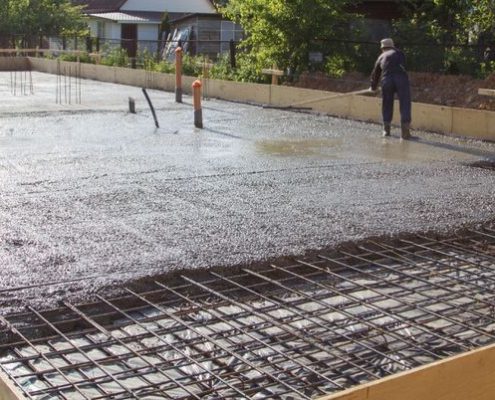 بت ریزی با شبکه میلگردی